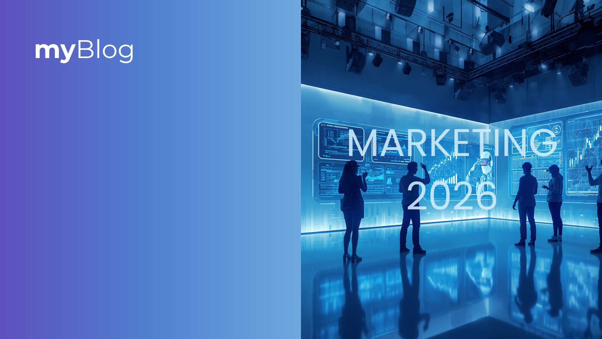 Sfondo futuristico - marketing 2026